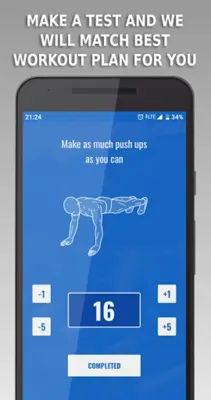 Push Ups android App screenshot 5